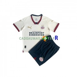 PSV Eindhoven Maillot avec flocage Extérieur 2023-2024 ,Tenue Enfant MC