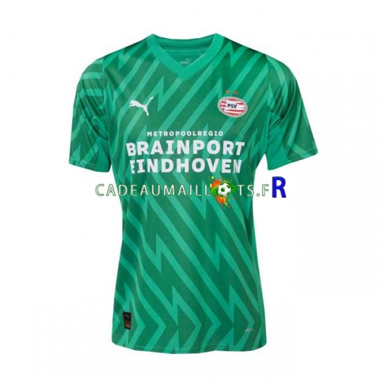 PSV Eindhoven Maillot avec flocage Gardien Domicile 2023-2024 ,Homme MC