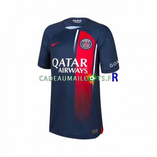 Paris Saint-Germain Maillot avec flocage Hakimi 2 Domicile 2023-2024 ,Homme MC