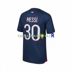 Paris Saint-Germain Maillot avec flocage Lionel Messi 30 Domicile 2023-2024 ,Homme MC