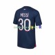 Paris Saint-Germain Maillot avec flocage Lionel Messi 30 Domicile 2023-2024 ,Homme MC