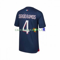 Paris Saint-Germain Maillot avec flocage Sergio Ramos 4 Domicile 2023-2024 ,Homme MC