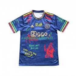 Ajax Amsterdam Maillot avec flocage Bleu Bob Marley Special Domicile 2025 ,Homme MC