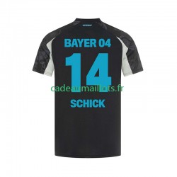 Bayer 04 Leverkusen Maillot avec flocage Patrik Schick 14 3ème 2024-2025 ,Homme MC