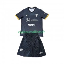 Cagliari Maillot avec flocage 3ème 2024-2025 ,Tenue Enfant MC