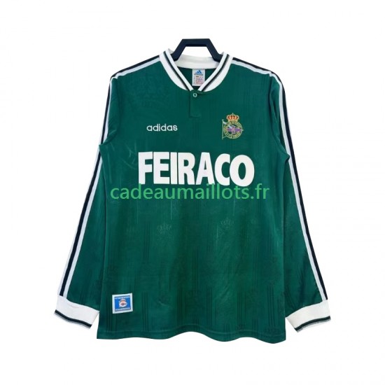 Maillot avec flocage Deportivo de La Coruna Rétro Extérieur 2002 ,Homme ML
