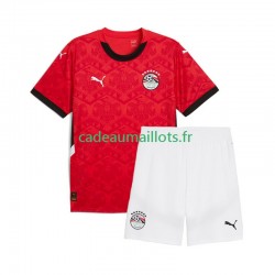 Égypte Maillot avec flocage Domicile 2024-2025 ,Tenue Enfant MC