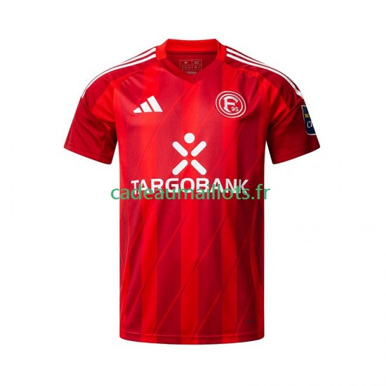 Maillot avec flocage Fortuna Dusseldorf Domicile 2024-2025 ,Homme MC