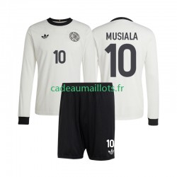 Allemagne Maillot avec flocage Jamal Musiala 10 ANVERSARY Domicile 2025 ,Tenue Enfant ML Allemagne Maillot avec flocage Jamal Musiala 10 ANVERSARY Domicile 2025 ,Tenue Enfant ML