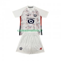 OSC Lille Maillot avec flocage Extérieur 2024-2025 ,Tenue Enfant MC