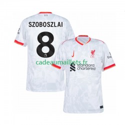 Liverpool Maillot avec flocage Szoboszlai 8 3ème 2024-2025 ,Homme MC