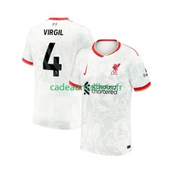 Liverpool Maillot avec flocage VIRGIL 4 3ème 2024-2025 ,Homme MC