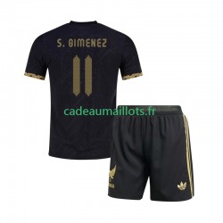 Mexique Maillot avec flocage Santiago Gimenez 11 Gold Cup Domicile 2025 ,Tenue Enfant MC
