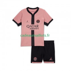 Paris Saint-Germain Maillot avec flocage 3ème 2024-2025 ,Tenue Enfant MC
