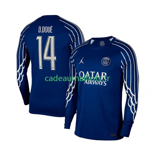 Paris Saint-Germain Maillot avec flocage Desire Doue 14 4ème 2024-2025 ,Homme ML