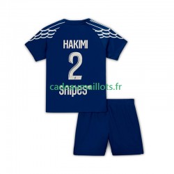 Paris Saint-Germain Maillot avec flocage Hakimi 2 4ème 2024-2025 ,Tenue Enfant MC