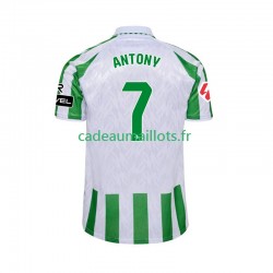 Real Betis Maillot avec flocage ANTONY 7 Domicile 2024-2025 ,Homme MC