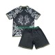Real Madrid Maillot avec flocage Noir Versace Edition Domicile 2024-2025 ,Tenue Enfant MC