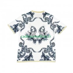 Real Madrid Maillot avec flocage Blanc Versace Edition Domicile 2024-2025 ,Homme MC