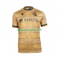 Real Sociedad Maillot avec flocage Extérieur 2024-2025 ,Homme MC