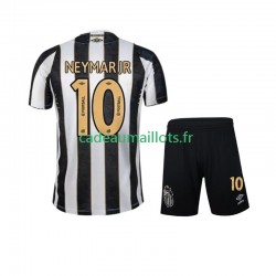 Santos FC Maillot avec flocage Neymar JR 10 Extérieur 2024-2025 ,Tenue Enfant MC
