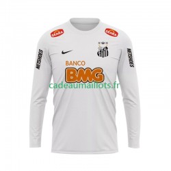 Santos FC Maillot avec flocage Rétro Domicile 2011 2012 ,Homme ML