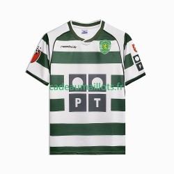 Sporting CP Maillot avec flocage Rétro Domicile 2011 2008 ,Homme MC