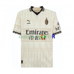 AC Milan Maillot avec flocage 4ème 2023-2024 ,Homme MC