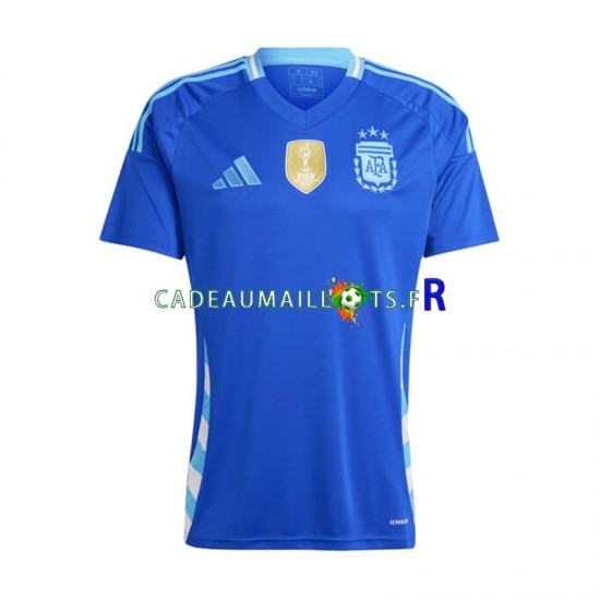 Argentine Maillot avec flocage Copa America Extérieur 2024 ,Homme MC