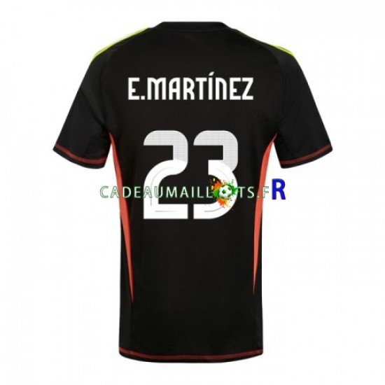 Argentine Maillot avec flocage Emiliano Martinez 23 Copa America Gardien Domicile 2024 ,Homme MC