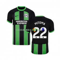 Brighton Hove Albion Maillot avec flocage Mitoma 22 Extérieur 2023-2024 ,Homme MC