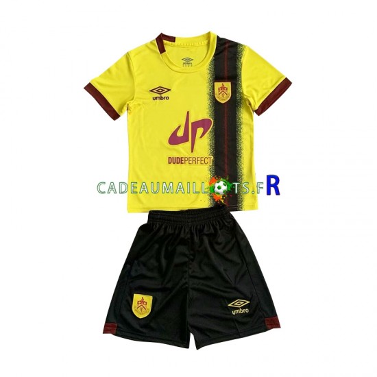 Maillot avec flocage Burnley Extérieur 2023-2024 ,Tenue Enfant MC