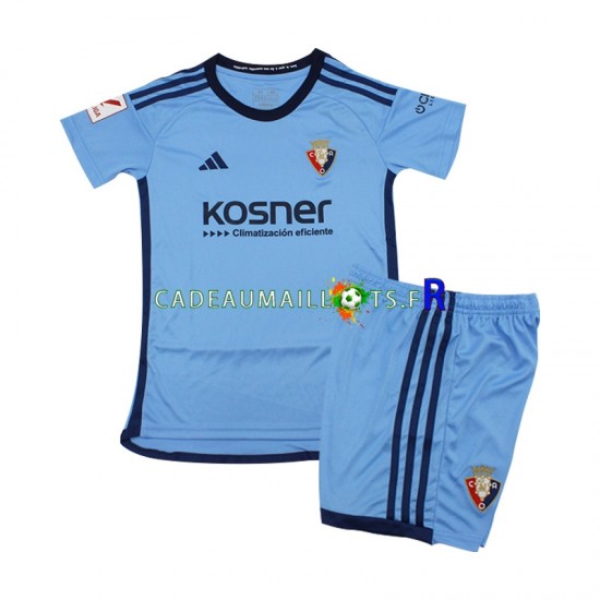 CA Osasuna Maillot avec flocage Extérieur 2023-2024 ,Tenue Enfant MC