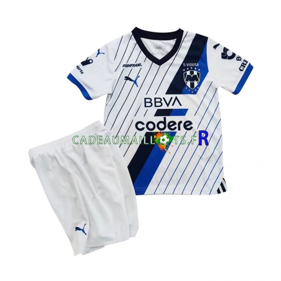 CF Monterrey Maillot avec flocage Extérieur 2023-2024 ,Tenue Enfant MC