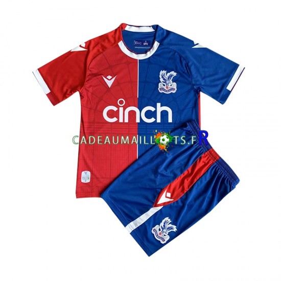 Crystal Palace Maillot avec flocage Domicile 2023-2024 ,Tenue Enfant MC