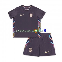 Angleterre Maillot avec flocage Extérieur Euro 2024 ,Tenue Enfant MC