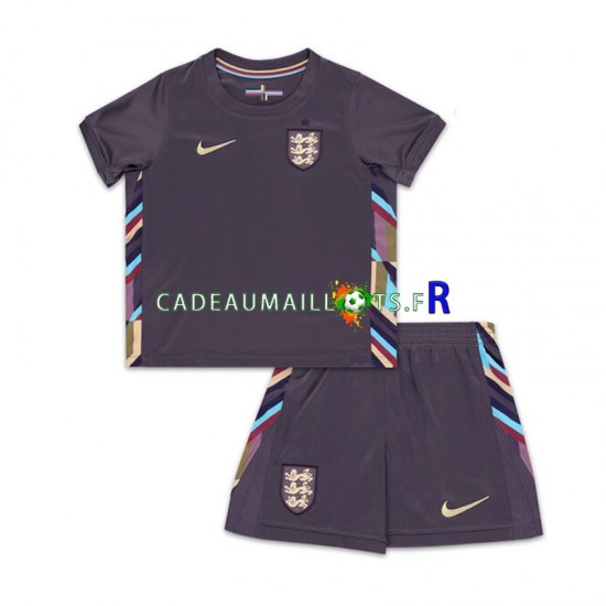 Angleterre Maillot avec flocage Extérieur Euro 2024 ,Tenue Enfant MC