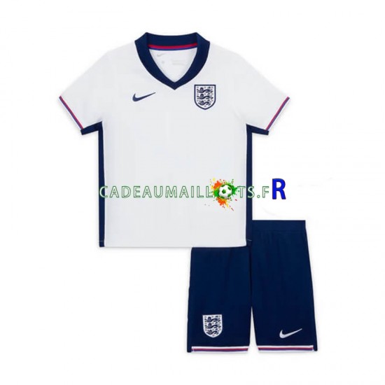 Angleterre Maillot avec flocage Domicile Euro 2024 ,Tenue Enfant MC