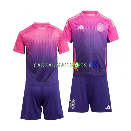 Allemagne Maillot avec flocage Extérieur Euro 2024 ,Tenue Enfant MC