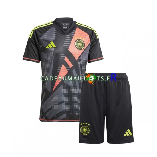 Allemagne Maillot avec flocage Gardien Domicile Euro 2024 ,Tenue Enfant MC