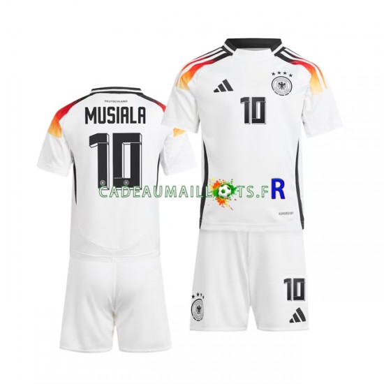 Allemagne Maillot avec flocage Jamal Musiala 10 Domicile Euro 2024 ,Tenue Enfant MC