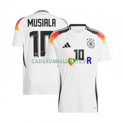 Allemagne Maillot avec flocage Jamal Musiala 10 Domicile Euro 2024 ,Homme MC