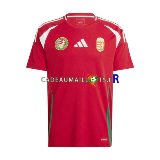 Hongrie Maillot avec flocage Domicile Euro 2024 ,Homme MC