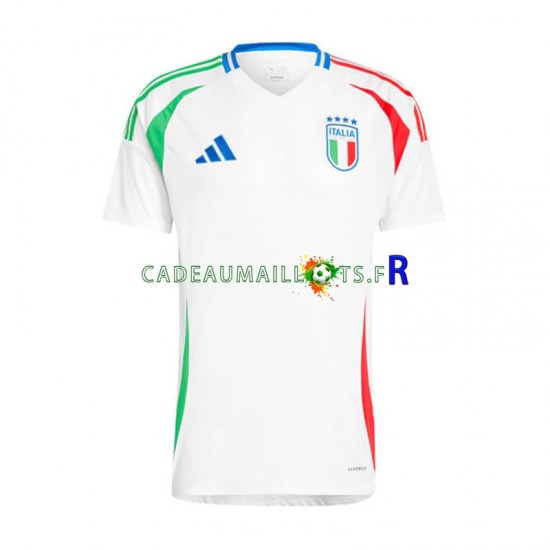 Italie Maillot avec flocage Extérieur Euro 2024 ,Homme MC