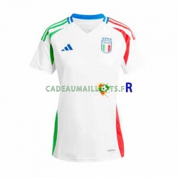 Italie Maillot avec flocage Extérieur Euro 2024 ,Femme MC