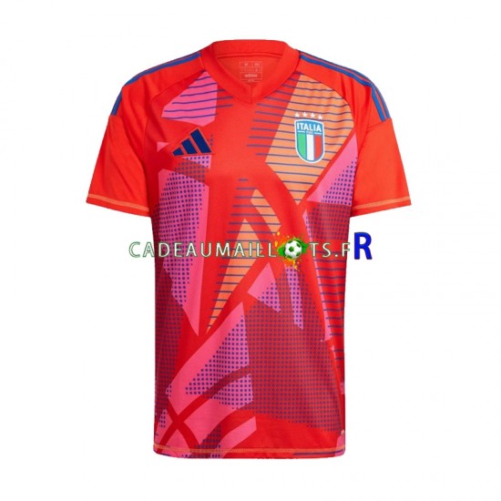 Italie Maillot avec flocage Gardien Domicile Euro 2024 ,Homme MC