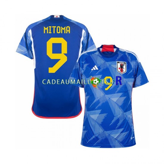 Japon Maillot avec flocage MITOMA 9 Domicile Coupe du Monde 2022 ,Homme MC