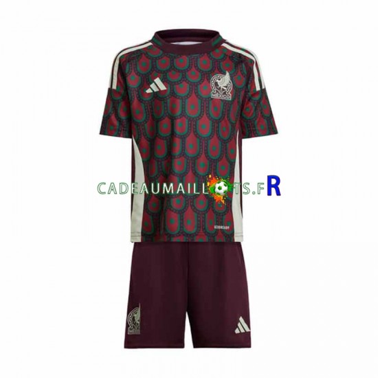 Mexique Maillot avec flocage Copa America Domicile 2024 ,Tenue Enfant MC