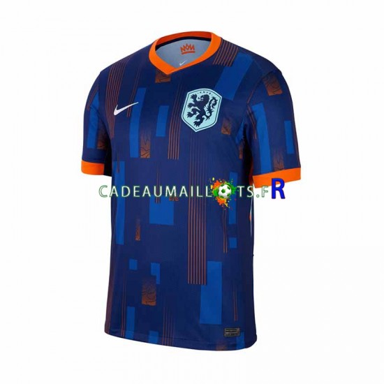 Pays-Bas Maillot avec flocage Extérieur Euro 2024 ,Homme MC