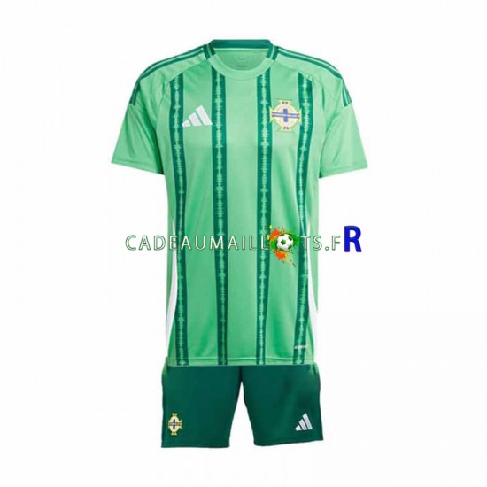 Irlande Du Noord Maillot avec flocage Domicile 2024 ,Tenue Enfant MC